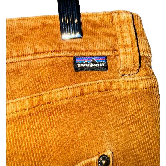 Patagonia Organic Cotton Corduroy Pants Women's 30 Brown Rust Fall Academia - Picture 3 of 8